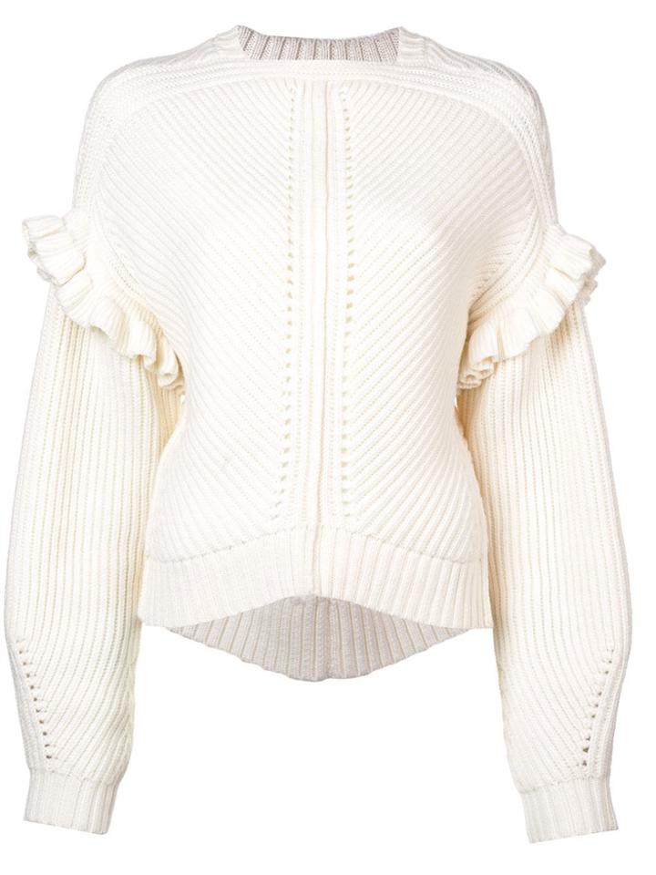 Jason Wu Structured Knit Sweater - White