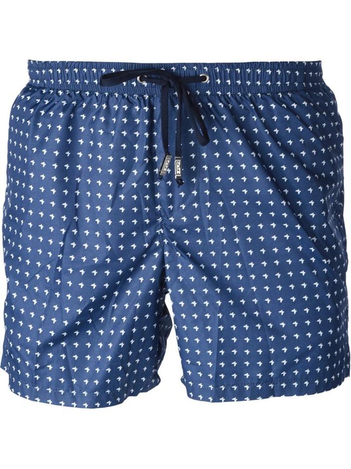 Fefè Butterfly Print Swim Shorts
