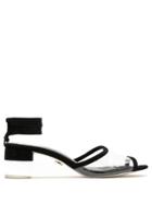 Andrea Bogosian Plinio Clear Sandals - Black