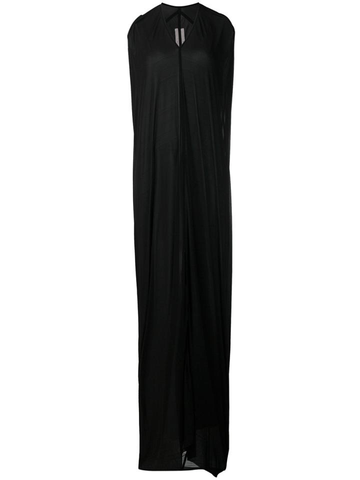 Rick Owens Draped Dress - Black