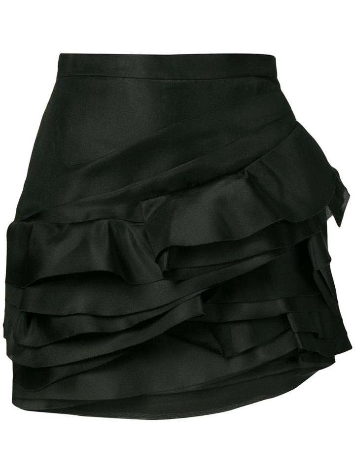Ermanno Scervino Ruffle Skirt - Black
