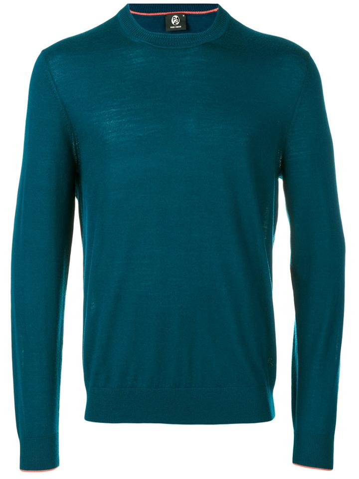 Ps By Paul Smith Long Sleeved T-shirt - Blue