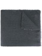 Faliero Sarti Classic Scarf, Women's, Grey, Silk/modal/cashmere