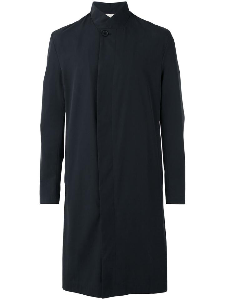 Stephan Schneider - Single Breasted Coat - Men - Cotton - L, Blue, Cotton