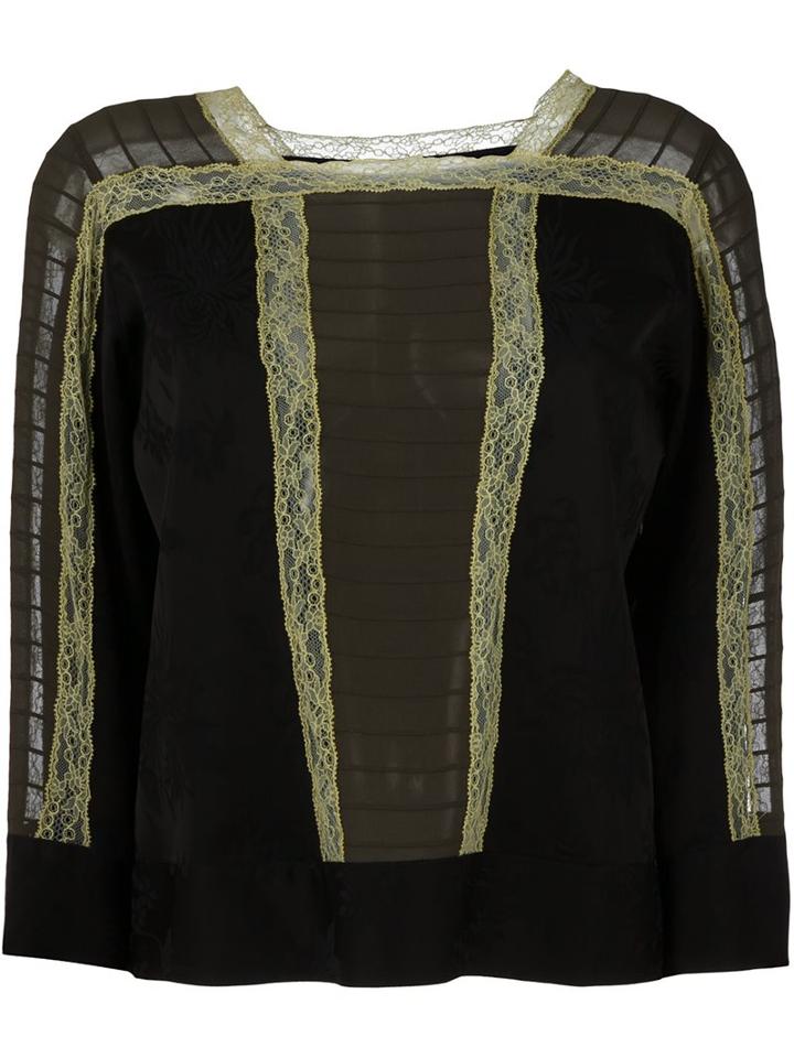 Etro Lace Detail Blouse