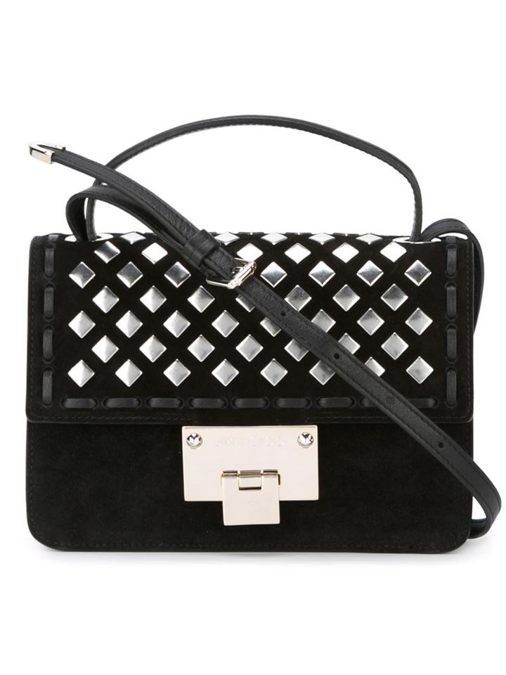 Jimmy Choo Rebel Crossbody Bag, Women's, Black, Calf Leather