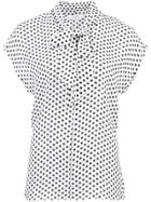 Milly Polka Dotted Blouse - White