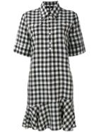 Ps By Paul Smith Vichy Dress, Women's, Size: 42, Black, Cotton/linen/flax/cupro
