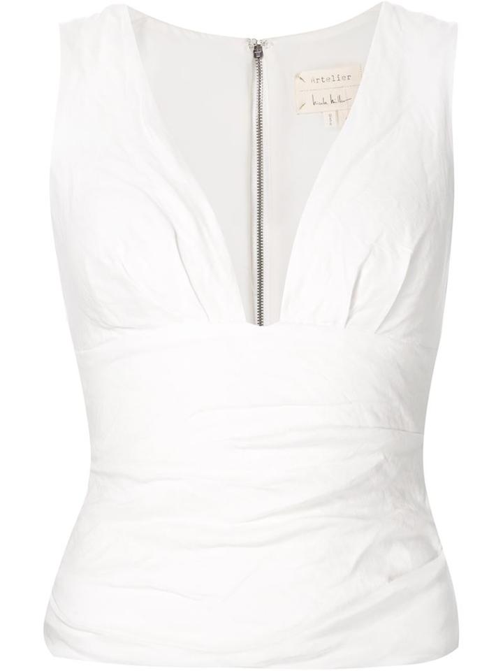 Nicole Miller V-neck Tank Top