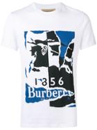 Burberry Printed T-shirt - White