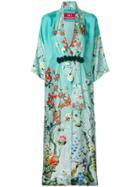 F.r.s For Restless Sleepers Kimono Dress - Blue