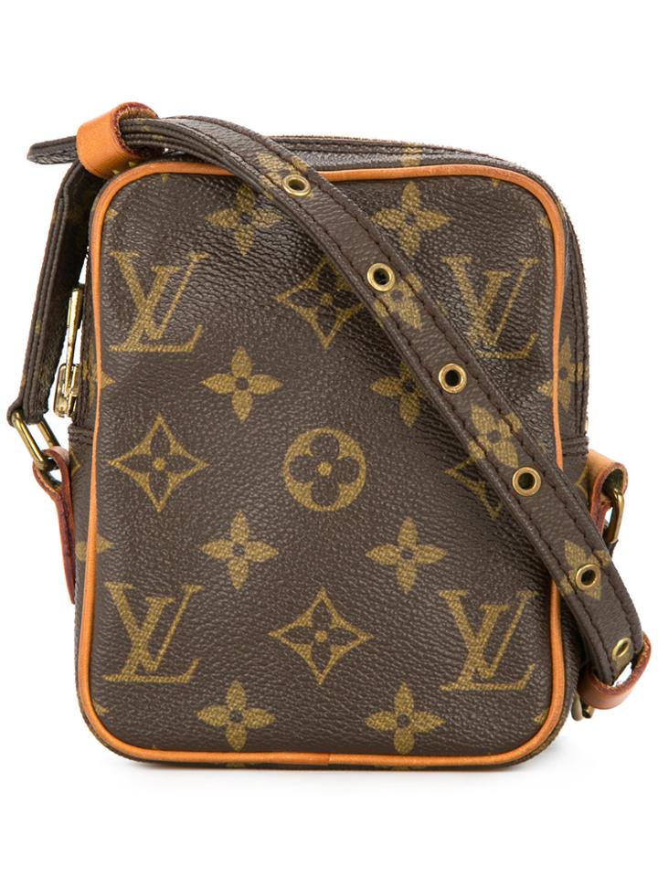 Louis Vuitton Vintage Danube Monogram Mini Cross Body Bag - Brown