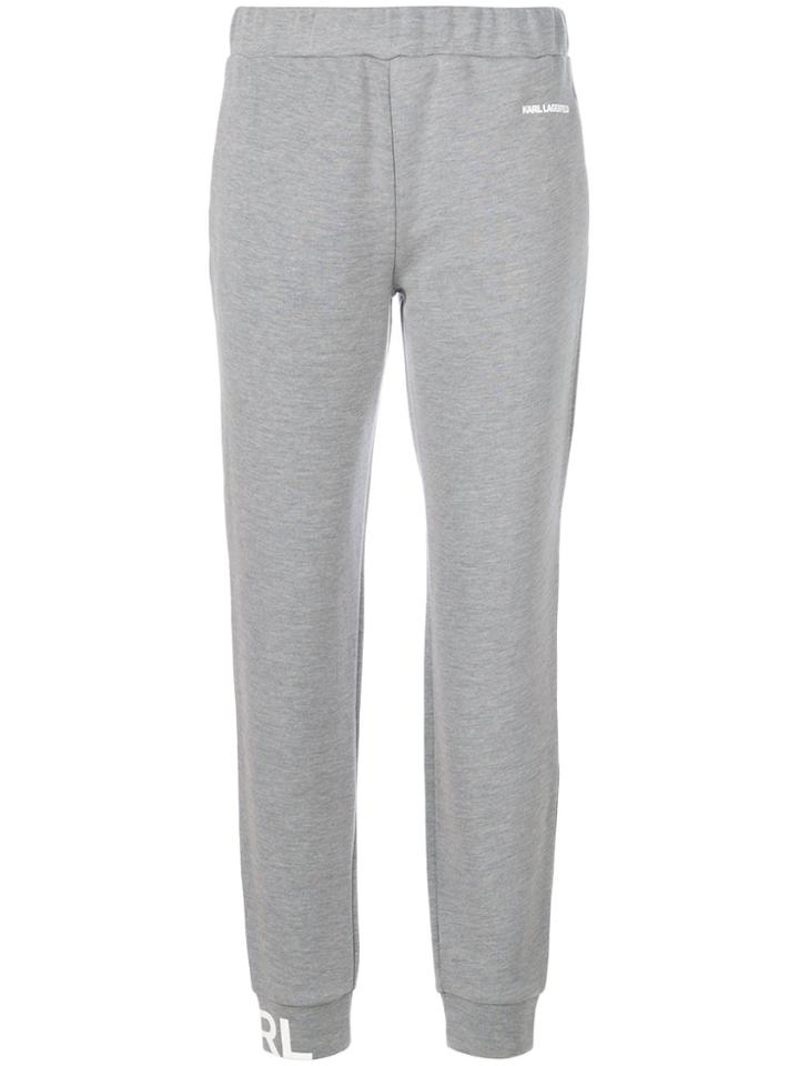 Karl Lagerfeld Karl's Essential Track Pants - Grey