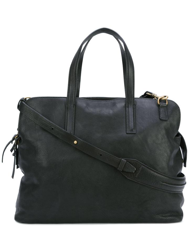 Officine Creative - Arman Tote - Women - Buffalo Leather - One Size, Black, Buffalo Leather