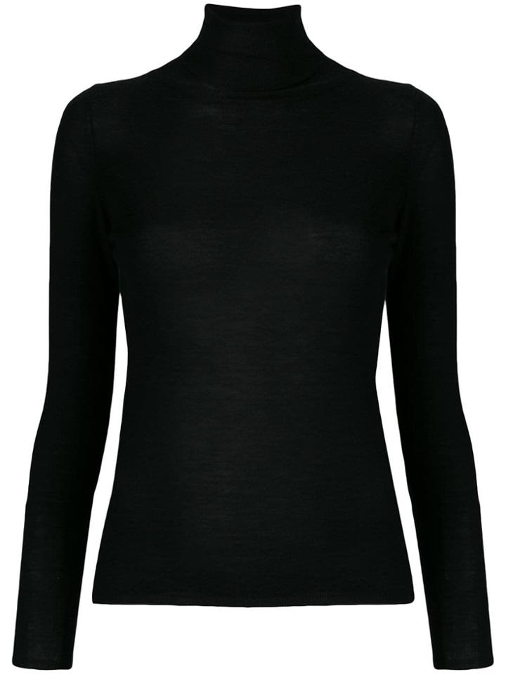 Allude Knitted Top - Black
