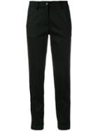 P.a.r.o.s.h. Stripe Trim Tapered Trousers - Black