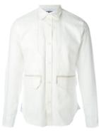Junya Watanabe Comme Des Garçons Man Pocket Trim Detail Button Down Shirt