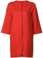 Odeeh Short-sleeve Flared Dress - Yellow
