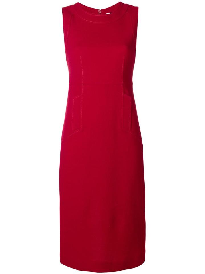 P.a.r.o.s.h. Slim Fit Dress - Red