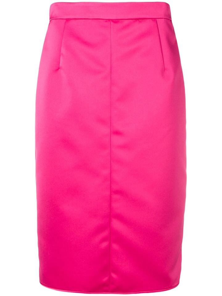 No21 Panelled Pencil Skirt - Pink