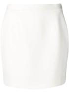 Alessandra Rich Fitted Mini Skirt - White