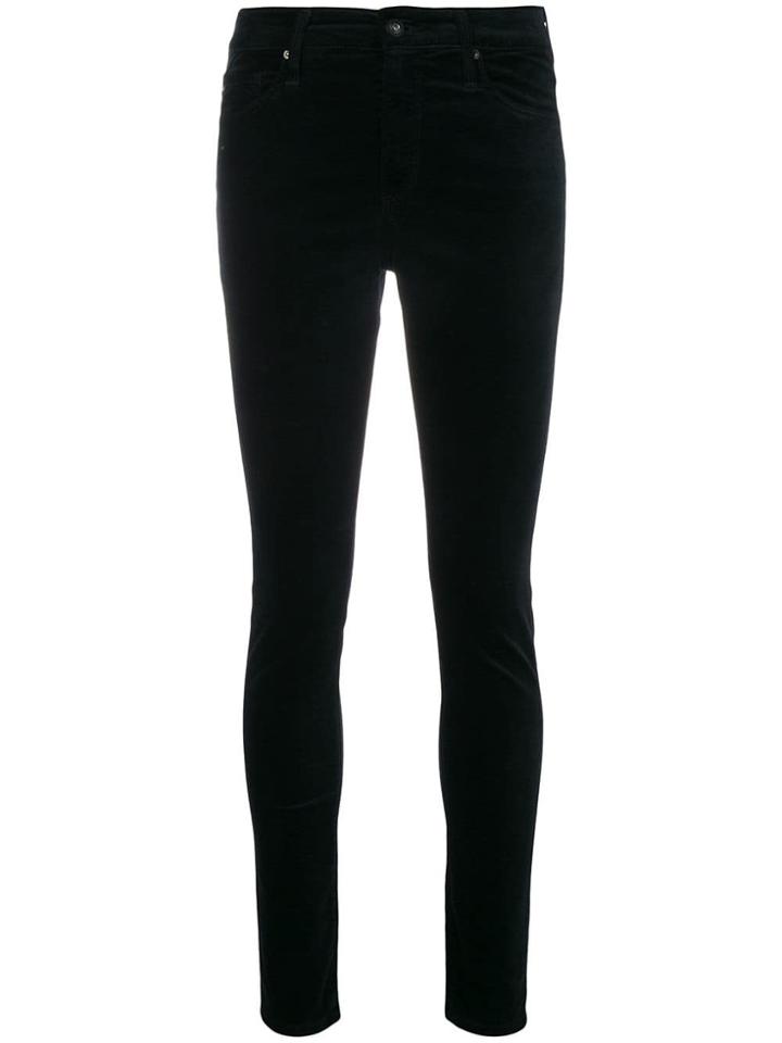 Ag Jeans High Waisted Skinny Jeans - Blue