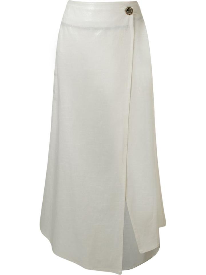 Emannuelle Junqueira Side Slit Wrapped Skirt