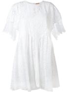 No21 - Lace Dress - Women - Silk/cotton/polyamide/acetate - 42, White, Silk/cotton/polyamide/acetate