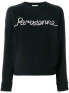 Maison Kitsuné Parisienne Sweatshirt - Black