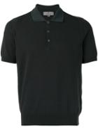 Canali Classic Polo Shirt, Men's, Size: 58, Blue, Cotton
