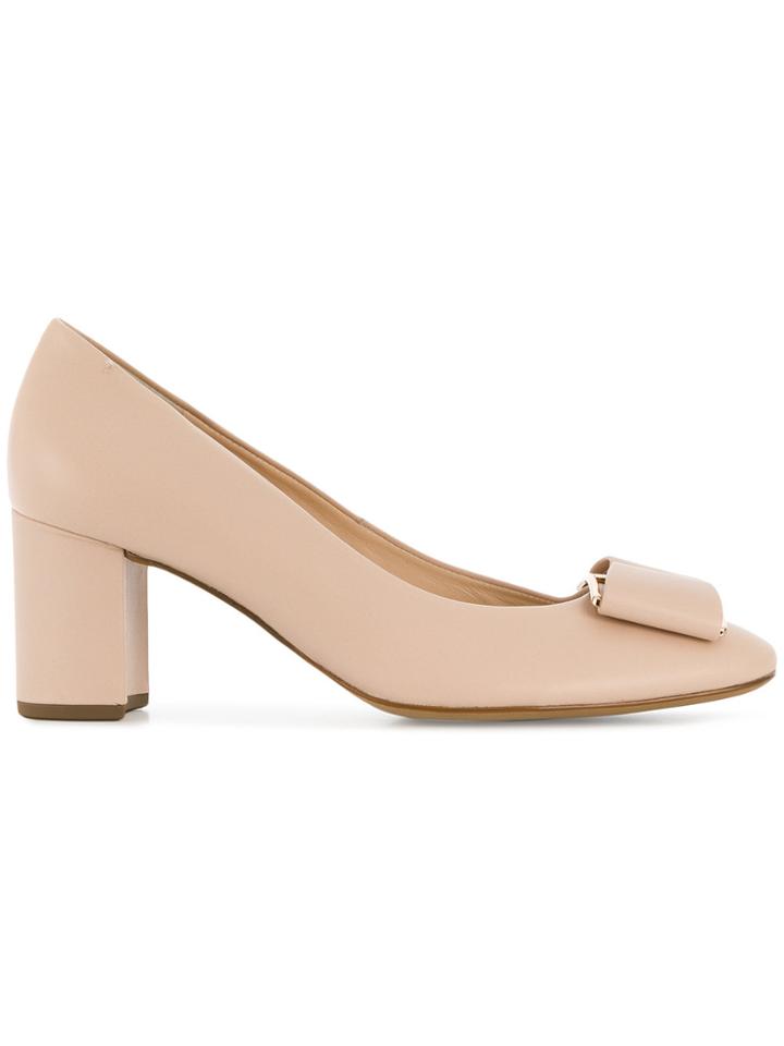 Hogl Bow Detail Pumps - Nude & Neutrals