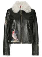 Red Valentino Embroidered Jacket - Black