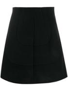 Nº21 A-line Short Skirt - Black