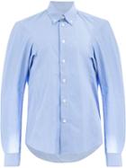 Hed Mayner Puffer Sleeves Shirt - Blue