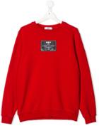 Msgm Kids 1977 Sweatshirtc - Red