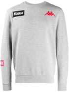 Kappa Embroidered Detail Sweatshirt - Grey