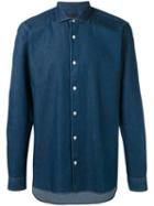 Z Zegna - Denim Shirt - Men - Cotton - S, Blue, Cotton