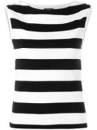 Polo Ralph Lauren Striped Top, Women's, Size: Xl, White, Cotton