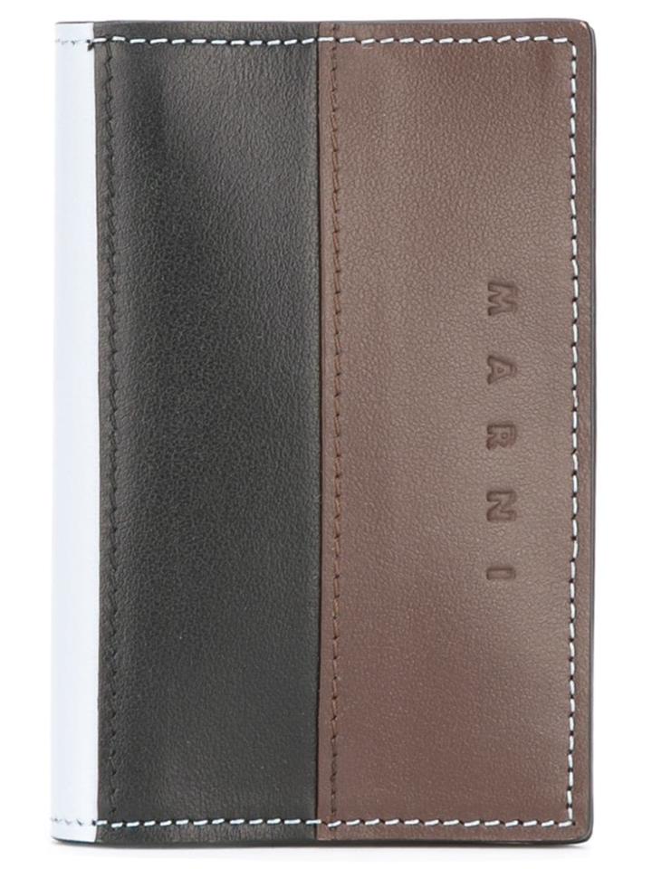Marni Tricolour Wallet - Blue