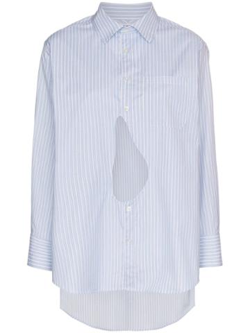 Wright Le Chapelain Chakra Cotton Shirt - Blue