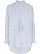 Wright Le Chapelain Chakra Cotton Shirt - Blue