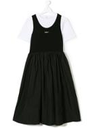 Dkny Kids Layered Dress - Black