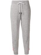 Zoe Jordan Rosi Knitted Slim-fit Trousers - Grey