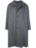 Komakino Single-breasted Coat - Grey