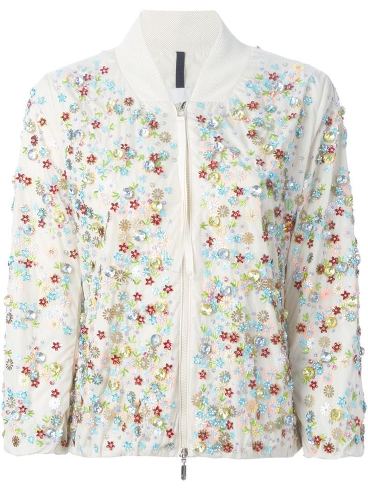 Moncler Embellished Bomber Jacket