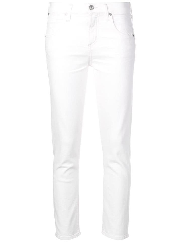 Citizens Of Humanity Elsa Mid-rise Jeans - White