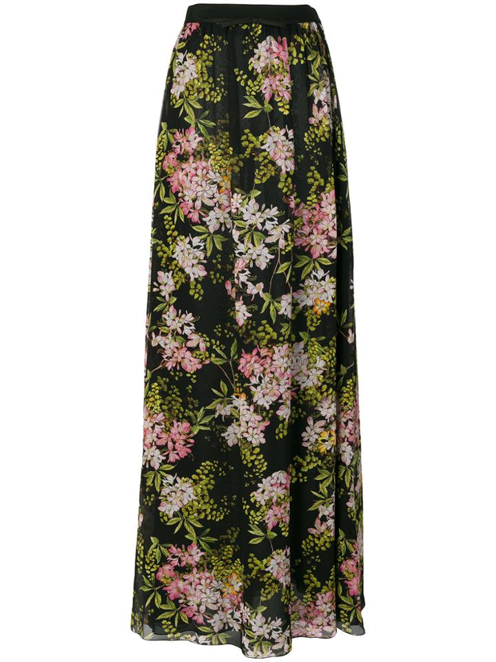 Giambattista Valli Long Floral Skirt - Multicolour