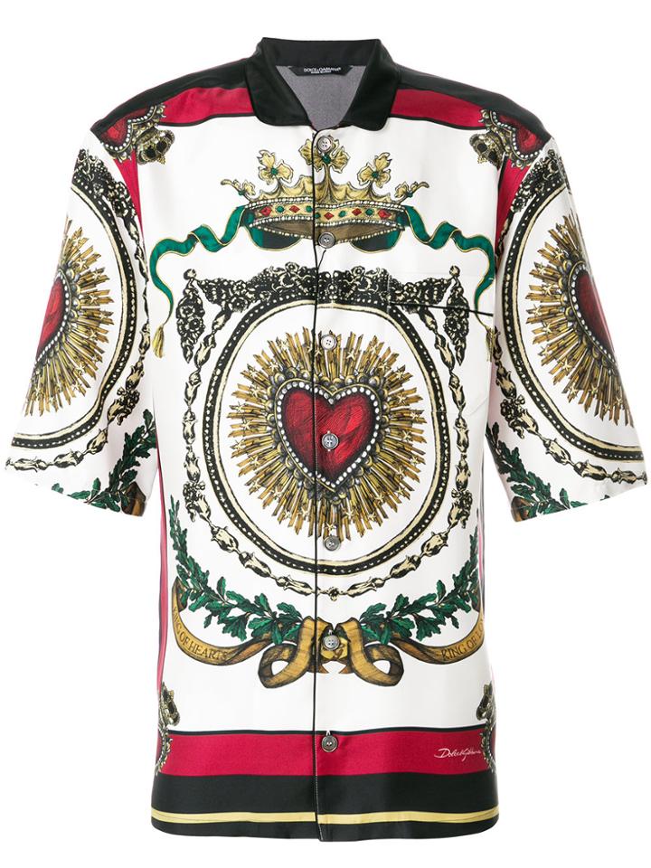 Dolce & Gabbana Printed Pyjama Shirt - Multicolour