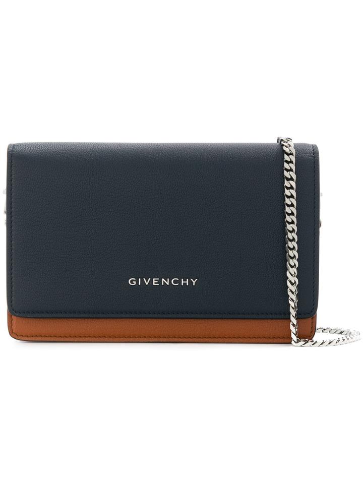 Givenchy Pandora Mini Chain Wallet - Blue