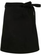 Nehera Ablon Twill Apron Skirt - Black